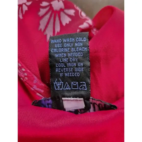 Nwot VTG Eva Blue Floral Beaded Romantic Maxi Dress Fairy Whimsigoth Y2K Sz 14 - Picture 6 of 6